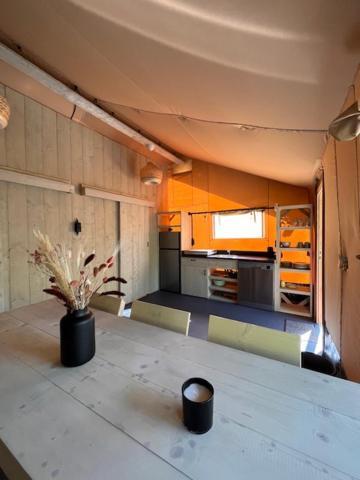 Luxe Safaritent Medley 5 Persoons Op Camping Rijsterbos Zewnętrze zdjęcie
